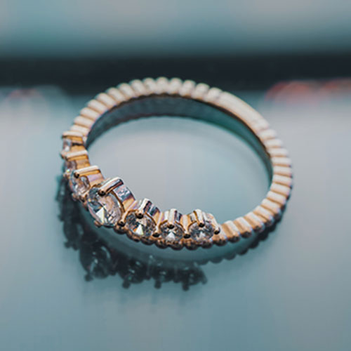 Silver Ring Diamonds